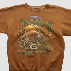 Green Bay Packers Fanatics Starter 1997 Pullover Sweatshirt