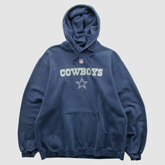 Dallas Cowboys Fanatics Reebok 2000s Hooded Pullover Sweatshirt
