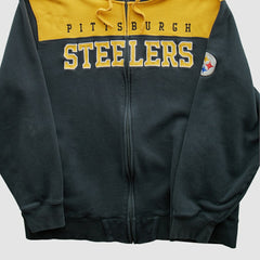 Pittsburgh Steelers Fanatics NFL 2010s Hooded Full Zip Sweatshirt