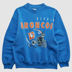 Denver Broncos Fanatics Hanes 90s Pullover Sweatshirt