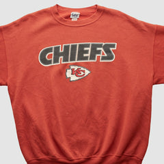 Kansas City Chiefs Fanatics Lee Sport 2000s Pullover Sweatshirt
