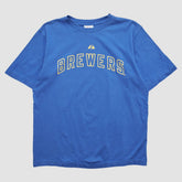 Milwaukee Brewers Majestic 2000s T-shirt | MLB New