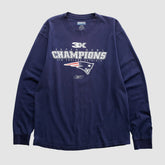 New England Patriots Fanatics Reebok 2000s Long Sleeve T-shirt