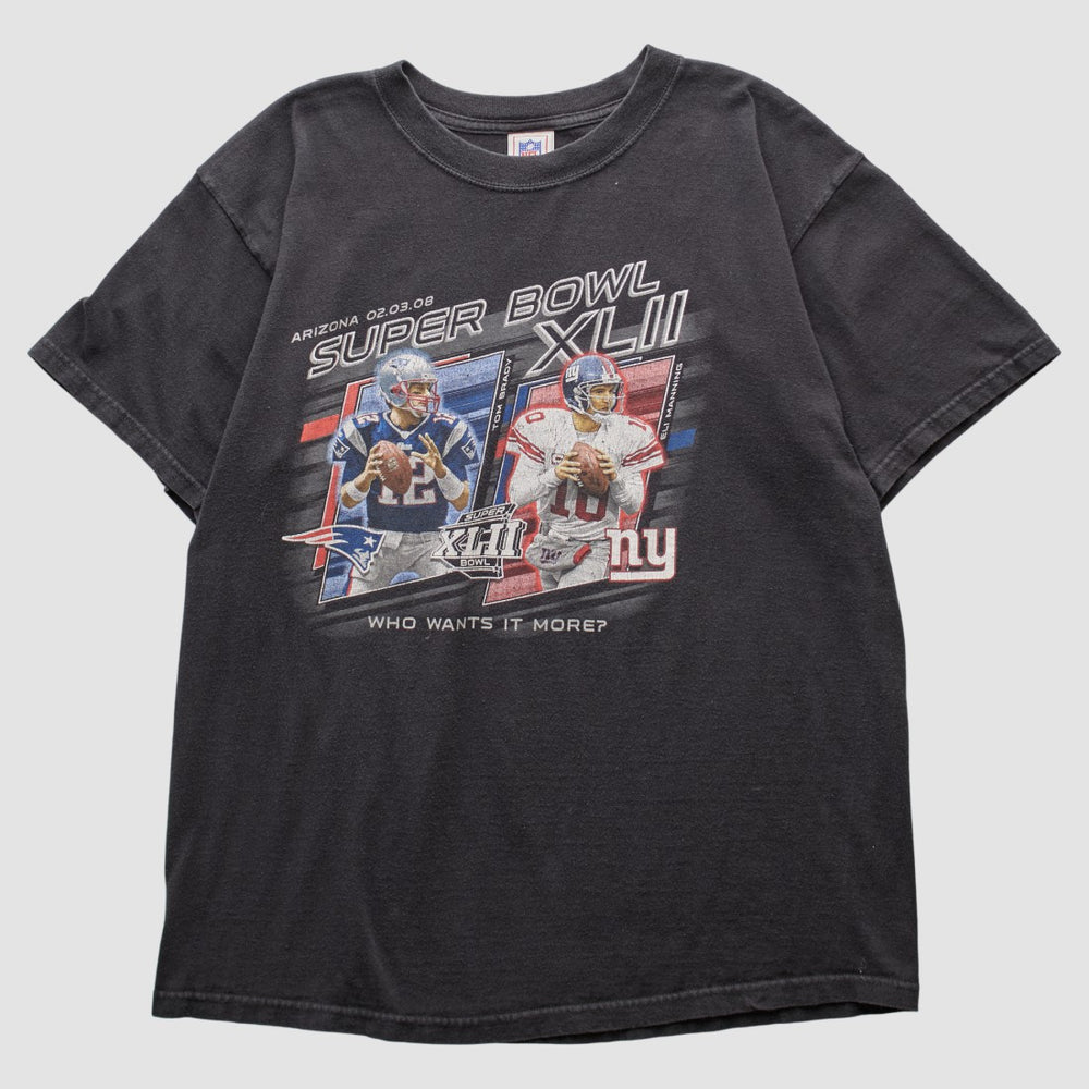 New York Giants Fanatics Superbowl XLII NFL 2008 T-shirt