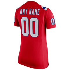 New England Patriots Nike Women's Super Bowl LX Patch Custom Game Jersey