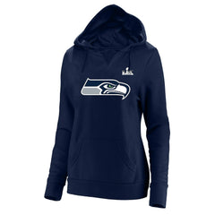 Seattle Seahawks Fanatics Jaxon Smith-Njigba Women's Super Bowl LX Champions Plus Size Name & Number Fleece Hoodie