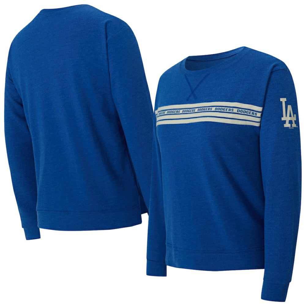 Los Angeles Dodgers Concepts Sport Women's Birch French Terry Long Sleeve T-Shirt | MLB US