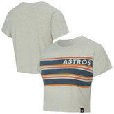 Houston Astros Concepts Sport Women's Birch Cropped T-Shirt | MLB On Sale