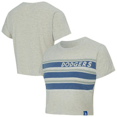 Los Angeles Dodgers Concepts Sport Women's Birch Cropped T-Shirt | MLB For sale