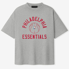 Philadelphia 76ers Fear of God x Barkley L. Hendricks Unisex 90's T-Shirt On Sale