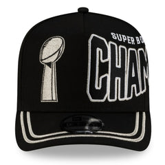 Seattle Seahawks New Era Super Bowl LX Champions Parade A-Frame 9FIFTY Snapback Hat