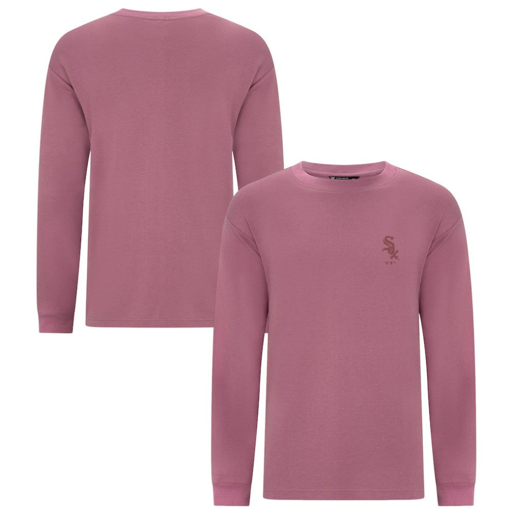 Chicago White Sox Levelwear Bridal Rose Luxe Signature Long Sleeve T-Shirt | MLB On Sale