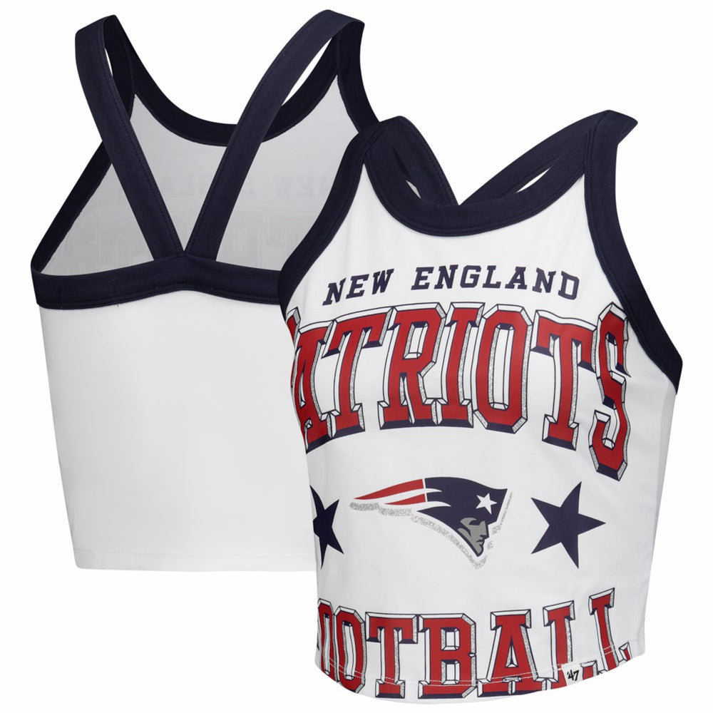 New England Patriots 47 brand '47 Women's Energize Sporty Tank Top