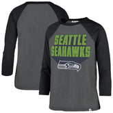 Seattle Seahawks 47 brand '47 Women's Jetset Ava Raglan Long Sleeve T-Shirt
