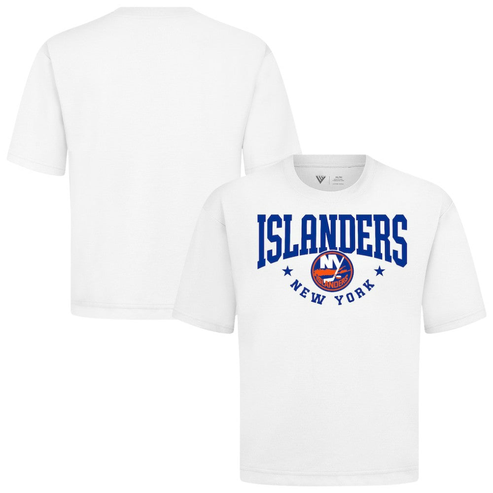 New York Islanders Levelwear Luxe Signature Knit T-Shirt On Sale