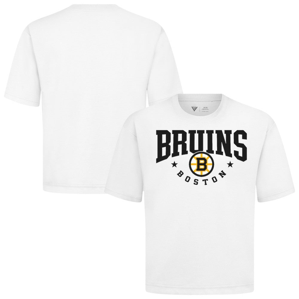 Boston Bruins Levelwear Luxe Signature Knit T-Shirt On Sale