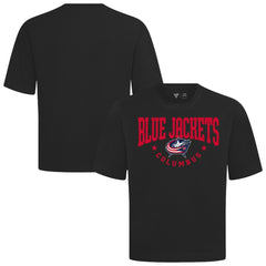 Columbus Blue Jackets Levelwear Luxe Signature Knit T-Shirt For Sale