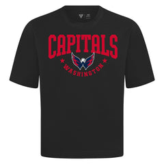 Washington Capitals Levelwear Luxe Signature Knit T-Shirt For Sale