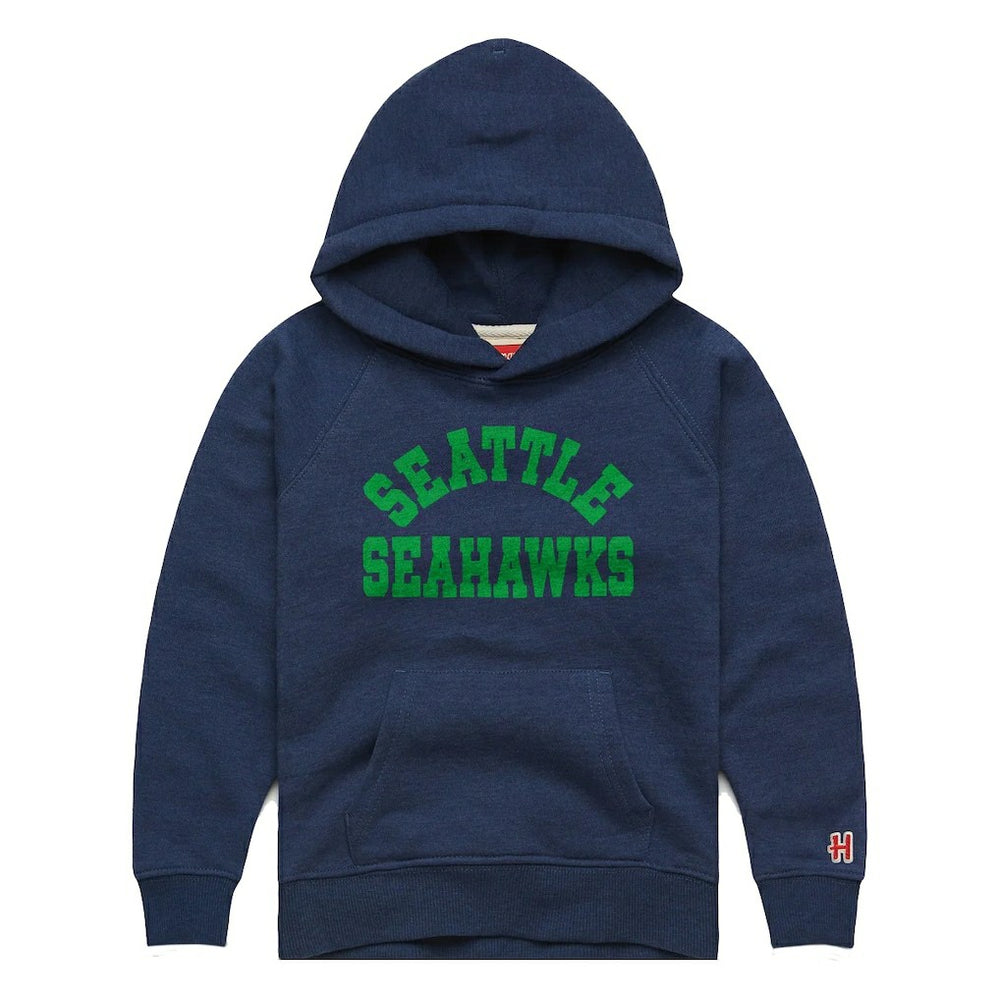 Seattle Seahawks Homage Youth Classic Tri-Blend Hoodie