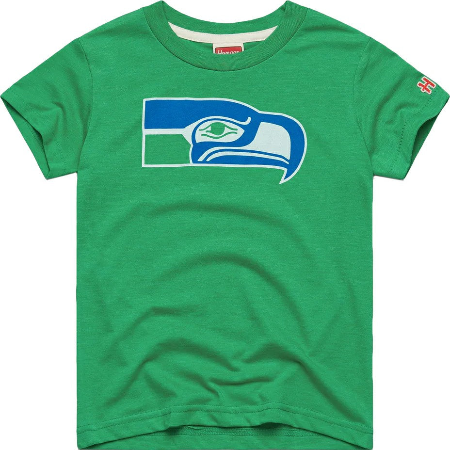 Seattle Seahawks Homage Youth 1976 Tri-Blend T-Shirt
