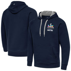 Seattle Seahawks Champion Antigua Super Bowl LX s Victory Hoodie