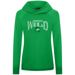 Minnesota Wild Levelwear Women's St. Patrick's Day Slender Raglan Hoodie Outlet