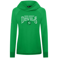 New Jersey Devils Levelwear Women's St. Patrick's Day Slender Raglan Hoodie Outlet