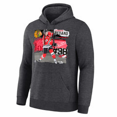 Connor Bedard Chicago Blackhawks Fresh Ice Hoodie Discount