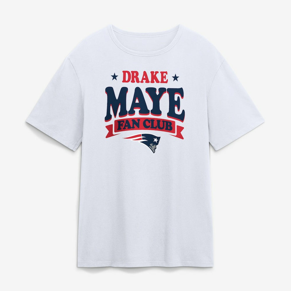 New England Patriots Drake Maye Fan Club T-Shirt