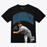Randy Johnson Arizona Diamondbacks Mitchell & Ness Photo Arch Player Graphic T-Shirt | MLB Outlet