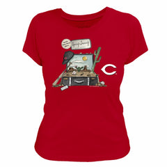 Cincinnati Reds Tiny Turnip Women's 2026 Spring Training T-Shirt | MLB Sale
