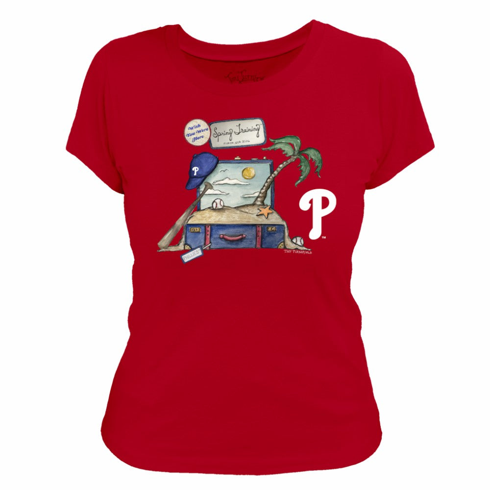 Philadelphia Phillies Tiny Turnip Women's 2026 Spring Training T-Shirt | MLB Near me
