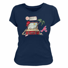 Atlanta Braves Tiny Turnip Women's 2026 Spring Training T-Shirt | MLB Discount