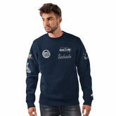 Seattle Seahawks Champion Starter Two-Time Super Bowl s Classic Fleece Sweatshirt