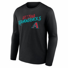Arizona Diamondbacks Hustle Personalized Name & Number Long Sleeve T-Shirt | MLB US