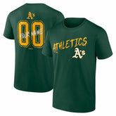 Athletics Hustle Personalized Name & Number T-Shirt | MLB On Sale
