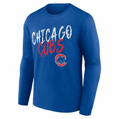 Chicago Cubs Hustle Personalized Name & Number Long Sleeve T-Shirt | MLB Near me