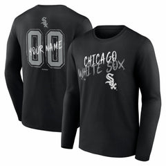 Chicago White Sox Hustle Personalized Name & Number Long Sleeve T-Shirt | MLB Shop