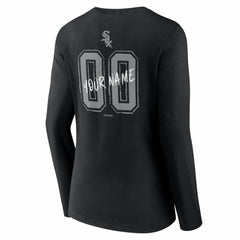 Chicago White Sox Women's Hustle Personalized Name & Number Long Sleeve V-Neck T-Shirt | MLB For sale