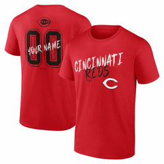 Cincinnati Reds Hustle Personalized Name & Number T-Shirt | MLB Online