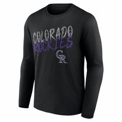 Colorado Rockies Hustle Personalized Name & Number Long Sleeve T-Shirt | MLB For sale
