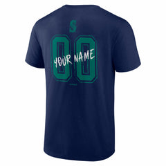 Seattle Mariners Hustle Personalized Name & Number T-Shirt | MLB Online