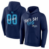 Tampa Bay Rays Hustle Personalized Name & Number Hoodie | MLB Online