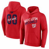 Washington Nationals Hustle Personalized Name & Number Hoodie | MLB Near me