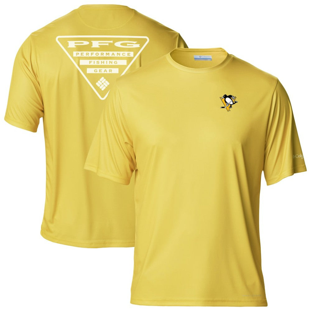 Pittsburgh Penguins Columbia PFG Terminal Tackle Omni-Shade T-Shirt Outlet