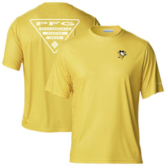 Pittsburgh Penguins Columbia PFG Terminal Tackle Omni-Shade T-Shirt Outlet