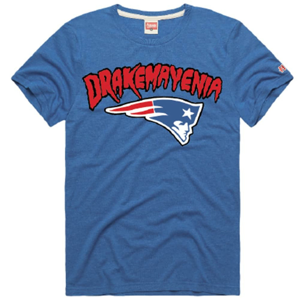 New England Patriots Drake Maye Homage Unisex Drakemayenia Tri-Blend T-Shirt
