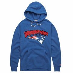 New England Patriots Drake Maye Homage Unisex Drakemayenia Tri-Blend Hoodie