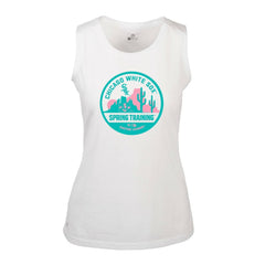 Chicago White Sox Levelwear Women's Macy Spring Training Badge Bold Tank Top | MLB Outlet