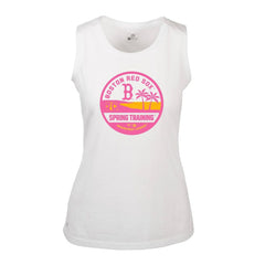 Boston Red Sox Levelwear Women's Macy Spring Training Badge Bold Tank Top | MLB For sale